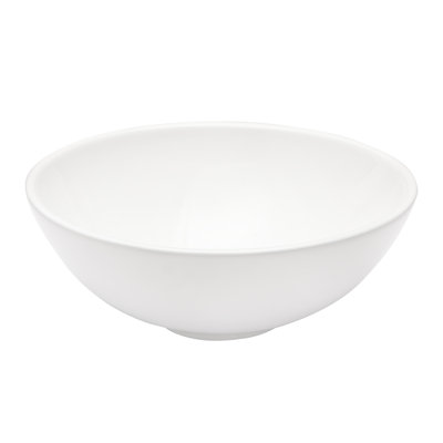 16 x 16 Inch Round Vessel Sink White Ceramic Bathroom Sink Above Counter Art Basin Sink Small Sink -  Lordear, LBS185MP