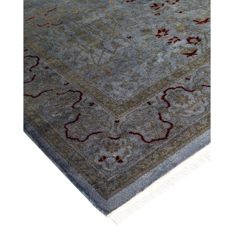 Fine Vibrance One-of-a-Kind 4' 3" X 5' 10" Hand Knotted Area Rug
