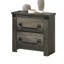 Table de chevet Farmhouse Rustic Grey