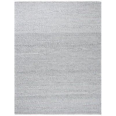 Perry Flatweave Wool Light Gray / White Area Rug
