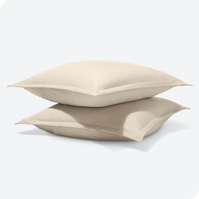 Ultra-Soft Pillow Sham Set, Sand, Euro