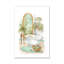 Bath in Spa II 1 Piece Painting-1035275217-1035275222