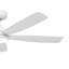 Ensemble de 2 ventilateurs de plafond intelligents de 132 cm avec lumière, compatibles avec Alexa, Google Assistant, application et télécommande.-180840087-180840090