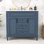 Meuble-lavabo simple en bois avec comptoir Eesah, armoire et tiroirs de rangement multifonctionnels Eesah-2007401404-1996748056