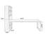 Solid wood desk Bookshelf Integrated writing desk Double office desk Desk-615938408