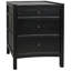 Hampton 3 - Drawer Solid Wood Nightstand-61272594