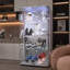 Vitrine en verre trempé avec DEL Bluetooth-5113170