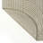 Octaviah Modern Geometric Arch Stripe Cream/Natural Indoor/Outdoor Rug-512605670