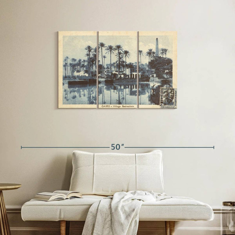 Rorry Cairo Village, 24" H x 38" W