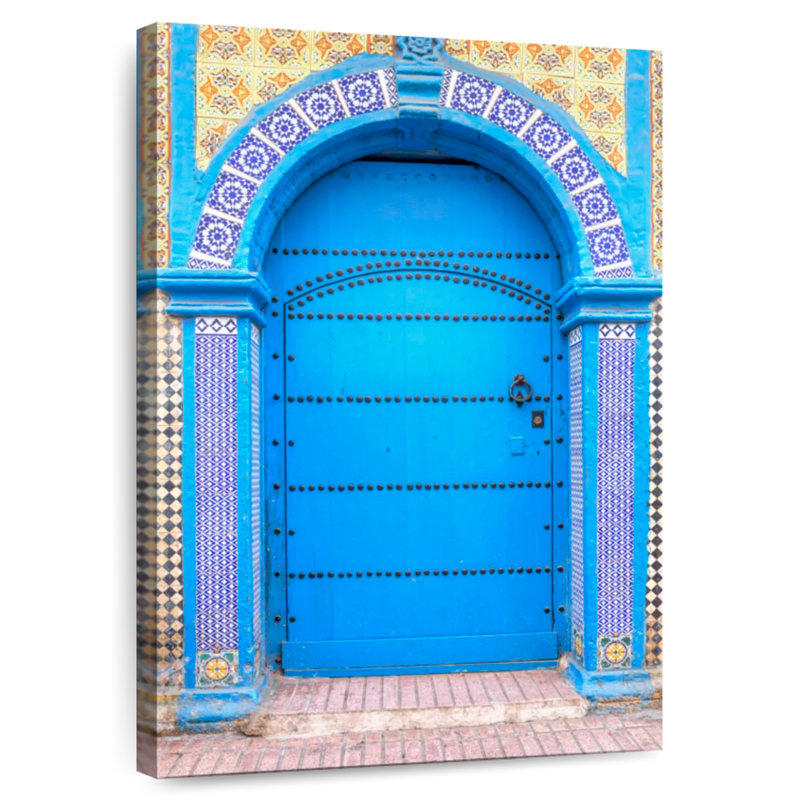 Door In Morocco, 24" H x 16" W