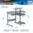 Techni Mobili Complete Computer Workstation Desk,-114223815