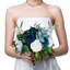 Ensemble de mariage de 11 pouces, bouquet de demoiselle d'honneur Boho, bouquet de mariée Real Touch, arrangement floral pour mariage, ensemble de 4-113196618
