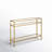 Marissa 42'' Glass Top Console Table-696793384