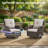 Outdoor Swivel Rocker Chairs, 3 Piece Wicker Patio Set with Thickened Cushions, High Back, Deep Seating, Wide Armrest, Outdoor Swivel Chairs for Porch, Deck-1729615167-1712057250