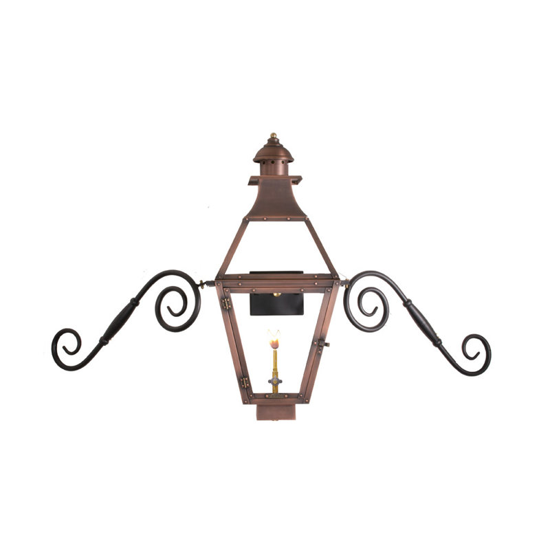 Jackson Outdoor Wall Lantern, 24" H x 11" W x 13" D