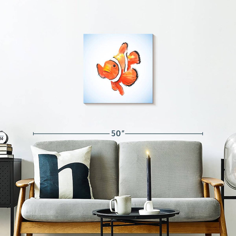 Crowle Percula Clownfish, 20" H x 20" W