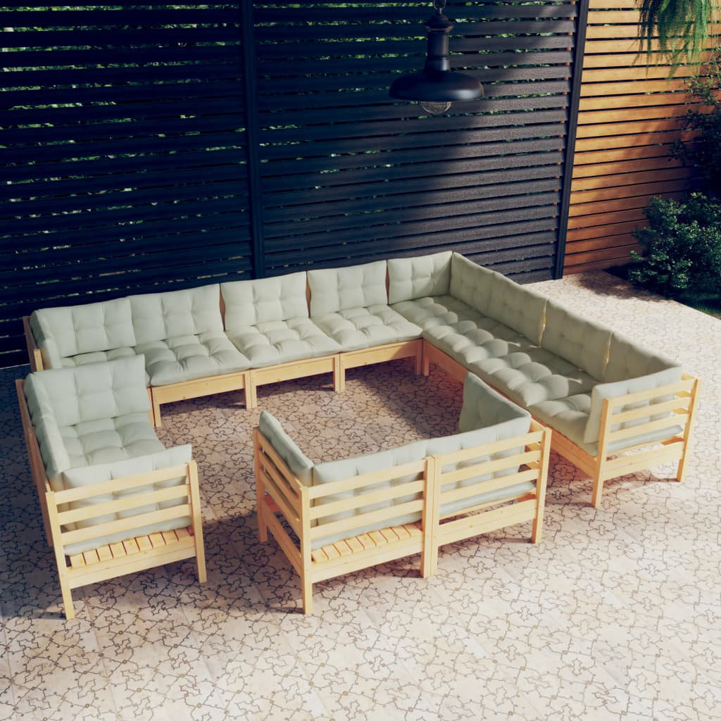 Gartenecksofa Hubertusz mit Kissen