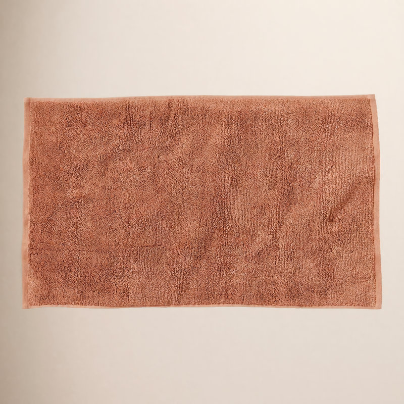 Cloud Loom Organic Bath Mat, Praline, 32" L x 19" W