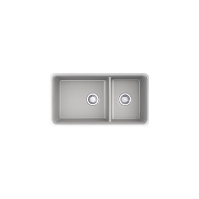 Gunnison 33.5'' L Double Basin Kitchen Sink
