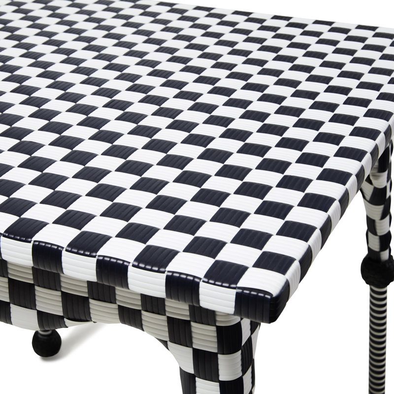 Gambit Check Outdoor Patio Dining Table