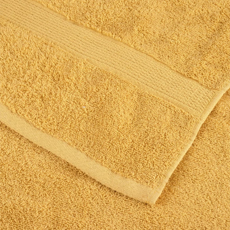 Nelba 100% Cotton Sauna Towel, Gold