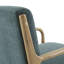 Chaise style Mid-Century avec structure en bois massif et rembourrage en mousse haute rembourrée-1573701786