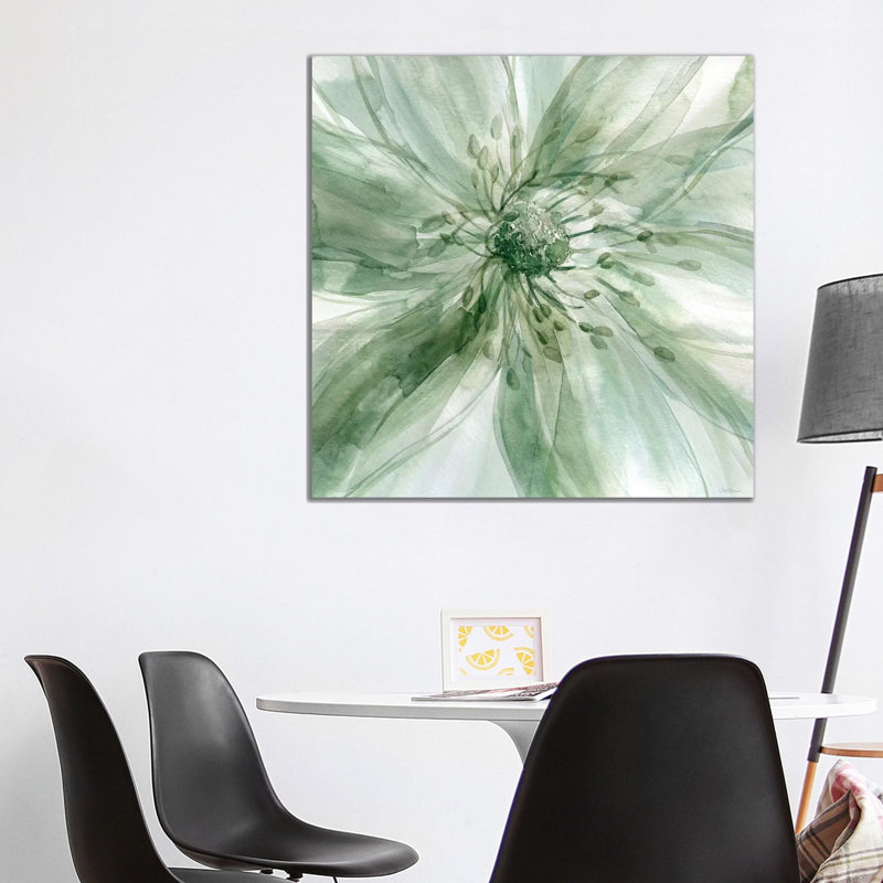 Macro Sage Flower I by Carol Robinson - Wrapped Canvas Painting, 45.72 cm H x 45.72 cm W x 1.91 cm D, Wrapped Canvas