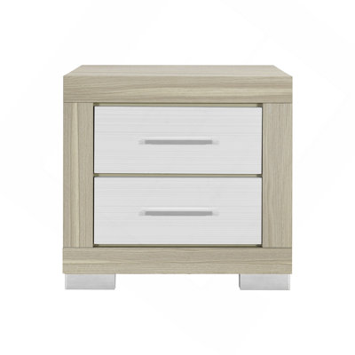 Elsa naturel et table de chevet