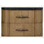 Table de chevet 2 tiroirs