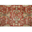 Tapis unique en laine noué à la main rouge Oushak des années 1960 de 5 pi 9 po x 8 pi 10 po Chevell