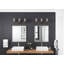 Applique murale de salle de bain Trevan 3-E26-20701873