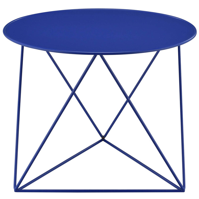 Table de bout Salas, Bleu
