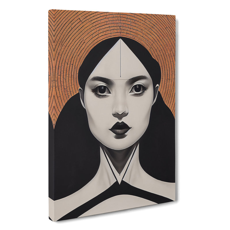 A Magnetic Woman - Wrapped Canvas, 76cm H x 50cm W x 3cm D