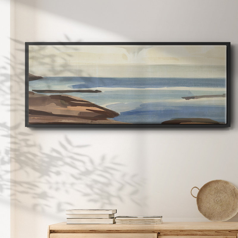 Shoe Days  I- Framed Canvas, 20" H x 50" W
