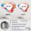 Collages de couleur pastel Midcentury IV-107247012
