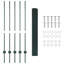 Vidaxl Fence With Posts Steel-116798073-116798069