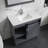 Lileah 35.83'' Single Bathroom Vanity with Cultured Marble Top-43552996