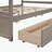 Brakefield Canopy Storage Bed-797737878