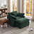 Velours côtelé vert sélectionné