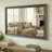 Warren Wood Framed Mirror with Safety Backing Ideal for Bathroom / Vanity Mirror-146340186-146340269