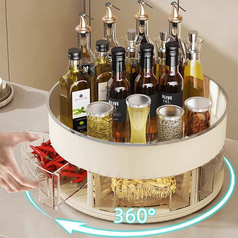 Yoxall Freestanding Stainless Steel Spice Rack