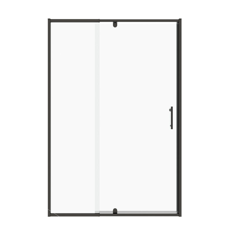 Advanced 38-42" W X 71" H Piovt Swing Glass Shower Door,Pivot Frame Sliding Shower Door With 1/4"(6Mm) Clear SGCC Tempered Glass, Shower Doors,Reversible Installation