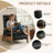 Ikraam 26.4" W Faux Leather Push-Back Recliner-456610928