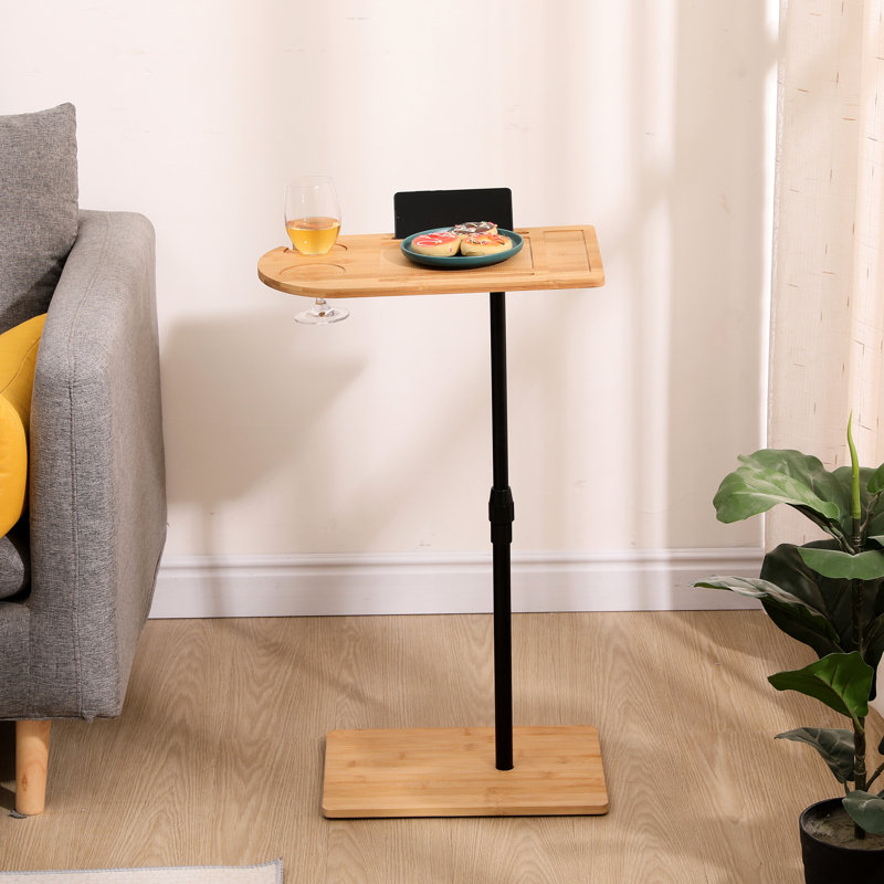 Table - Hauteur réglable pour et plateau oval et rectangulaire