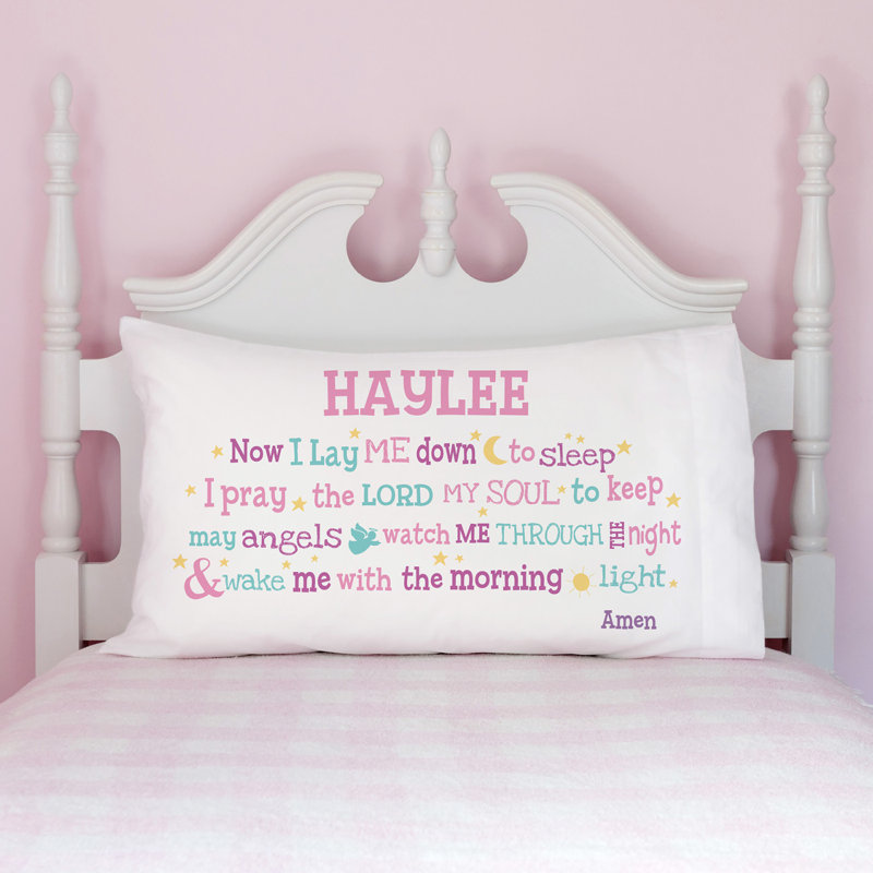 Pillowcase, Pink/Turquoise/Yellow/Purple, Yes