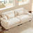 93.7" Velvet Upholstered Sofa-1713717431
