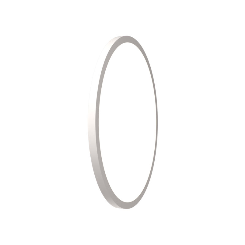 Naiá 1 - Light LED Flush Mount, 2.54" H x 21.26" W x 21.26" D, Organic White