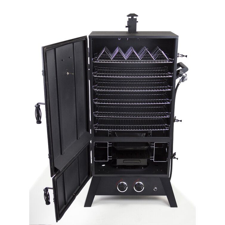 GrillPro 33 in. Vertical Propane GAS Cabinet Smoker