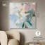 Élégante toile abstraite verte, art coloré moderne par Art Remedy-107758110-107758090