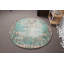Tapis décoratifs 4,6 x 4,6 pi, tapis de luxe, tapis rétro, tapis tendance, tapis turc, tapis bleu Boho